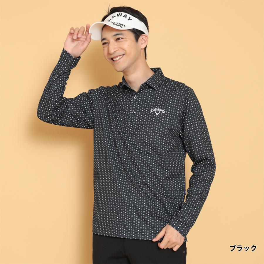 Callaway（キャロウェイ） ゴルフウェア 長袖シャツ 秋 冬 フラワー