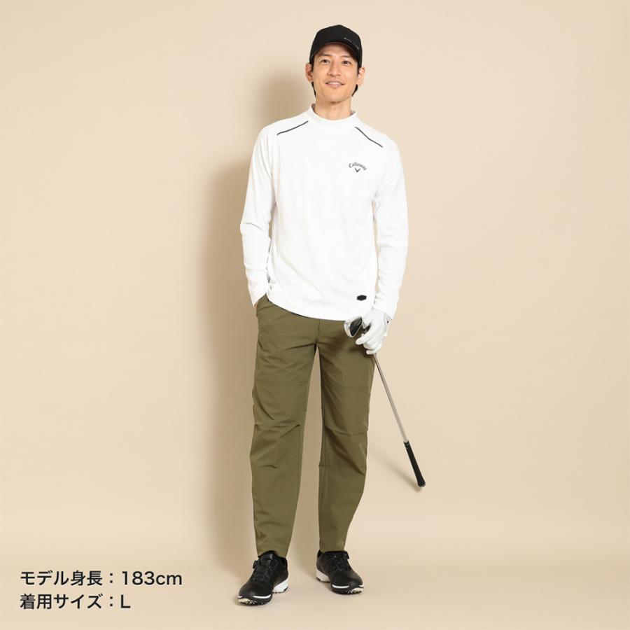 美品　キャロウェイ　ゴルフ　モックシャツ　パンツ　上下セット　callaway 美品 キャロウェイ ゴルフ モックシャツ パンツ 上下セット