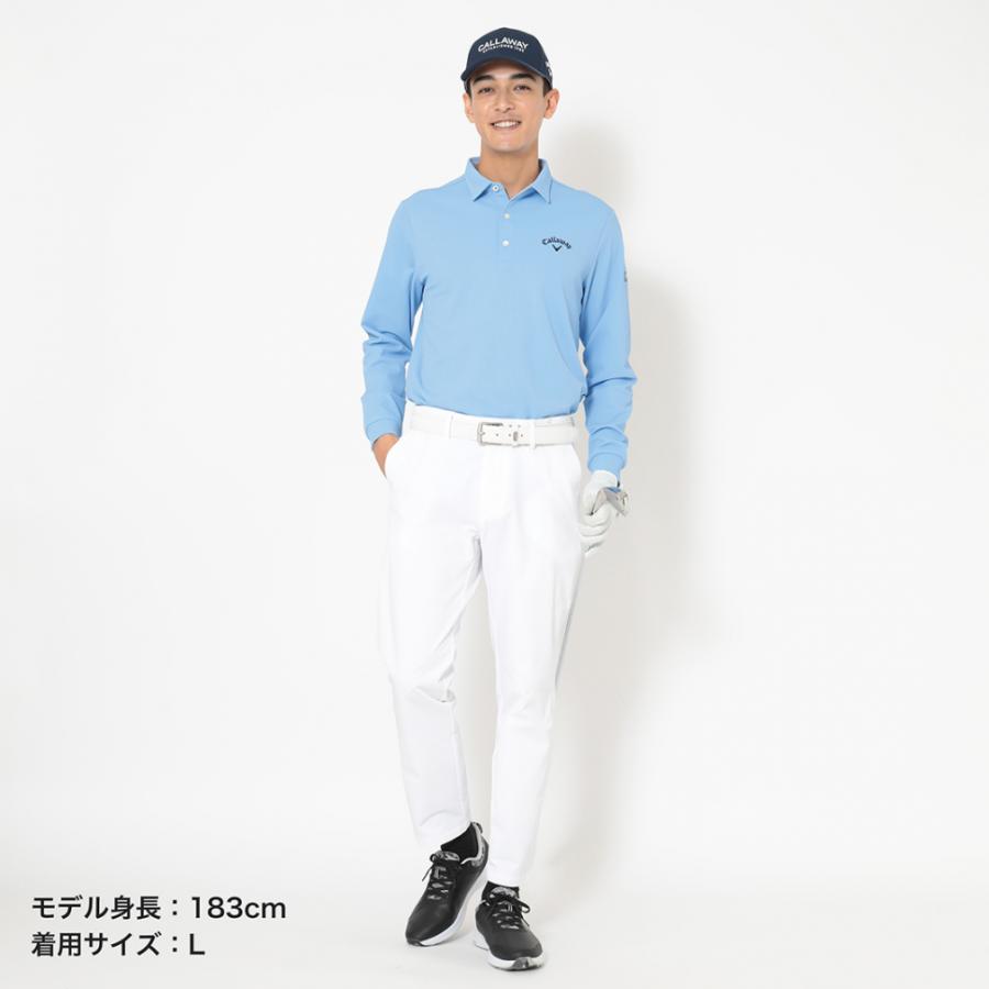 Callaway 長袖シャツ Lサイズ ホワイト Callaway（キャロウェイ） ゴルフウェア 長袖シャツ 春 夏 ビッグ