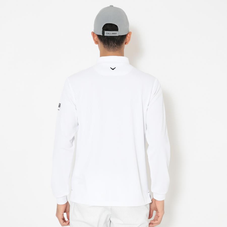 Callaway 長袖シャツ Lサイズ ホワイト Callaway（キャロウェイ） ゴルフウェア 長袖シャツ 春 夏 ビッグ