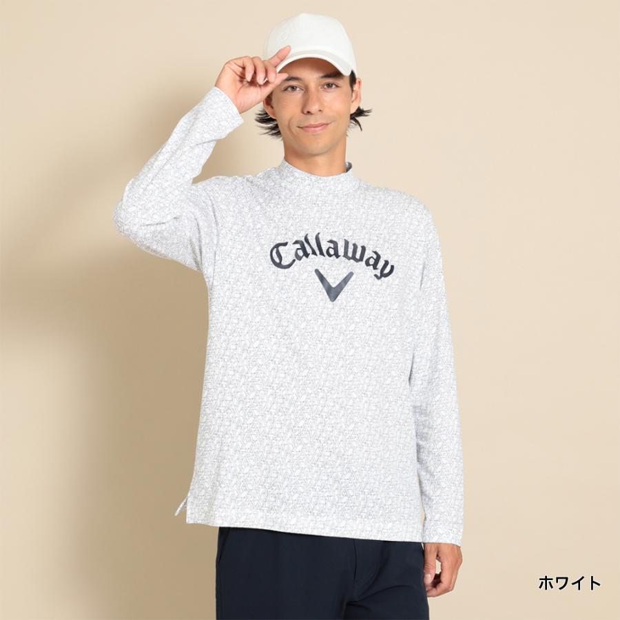 Callaway（キャロウェイ） ゴルフウェア 長袖シャツ 秋 冬 ロゴ