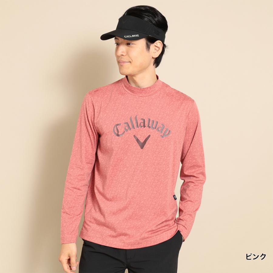 Callaway（キャロウェイ） ゴルフウェア 長袖シャツ 秋 冬 ロゴ
