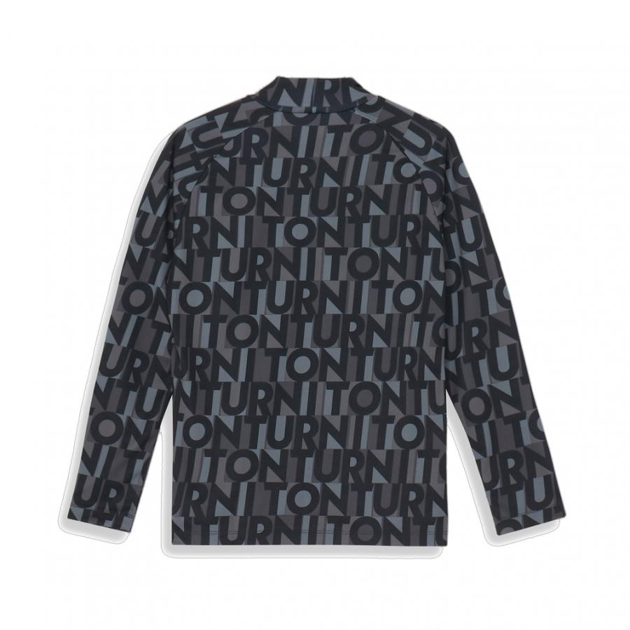 PUMA（プーマ） ゴルフウェア 長袖 シャツ 秋 冬 ストレッチカノコAOP