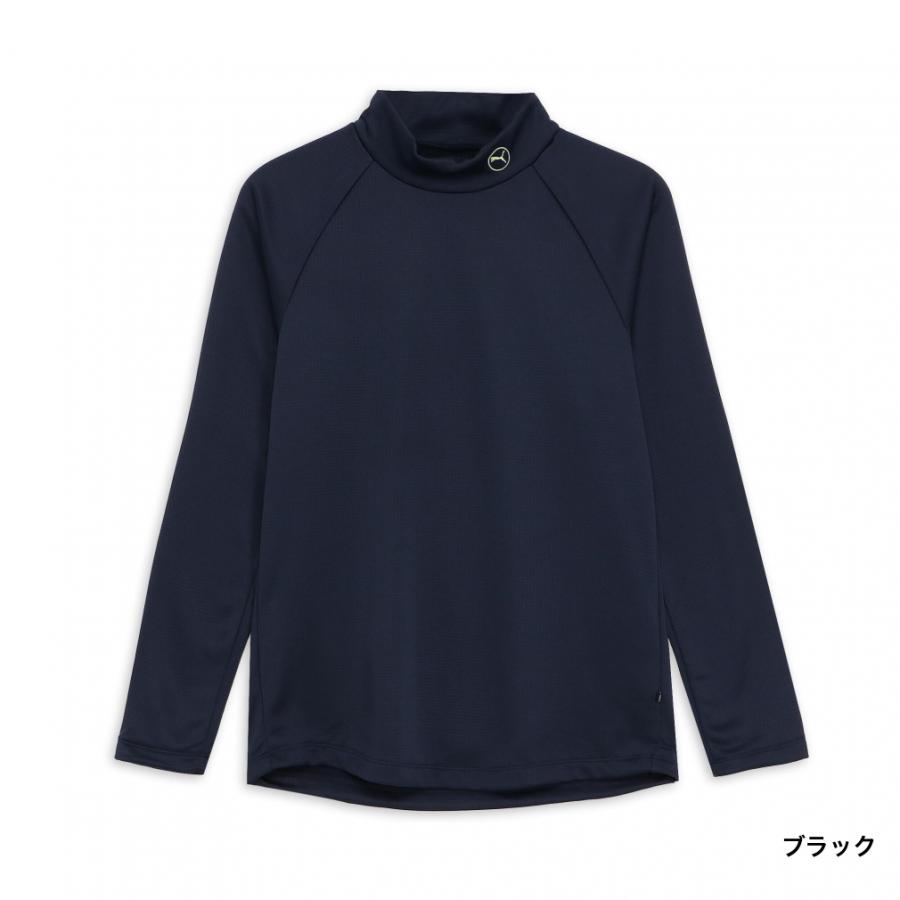 PGM4G ネイビー ハイネック長袖シャツ PGM4G ネイビー ハイネック長袖シャツ PGM4G ネイビー ハイネック長袖