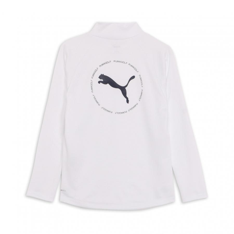 PUMA（プーマ） ゴルフウェア 長袖シャツ 秋 冬 ウラグリットフリース