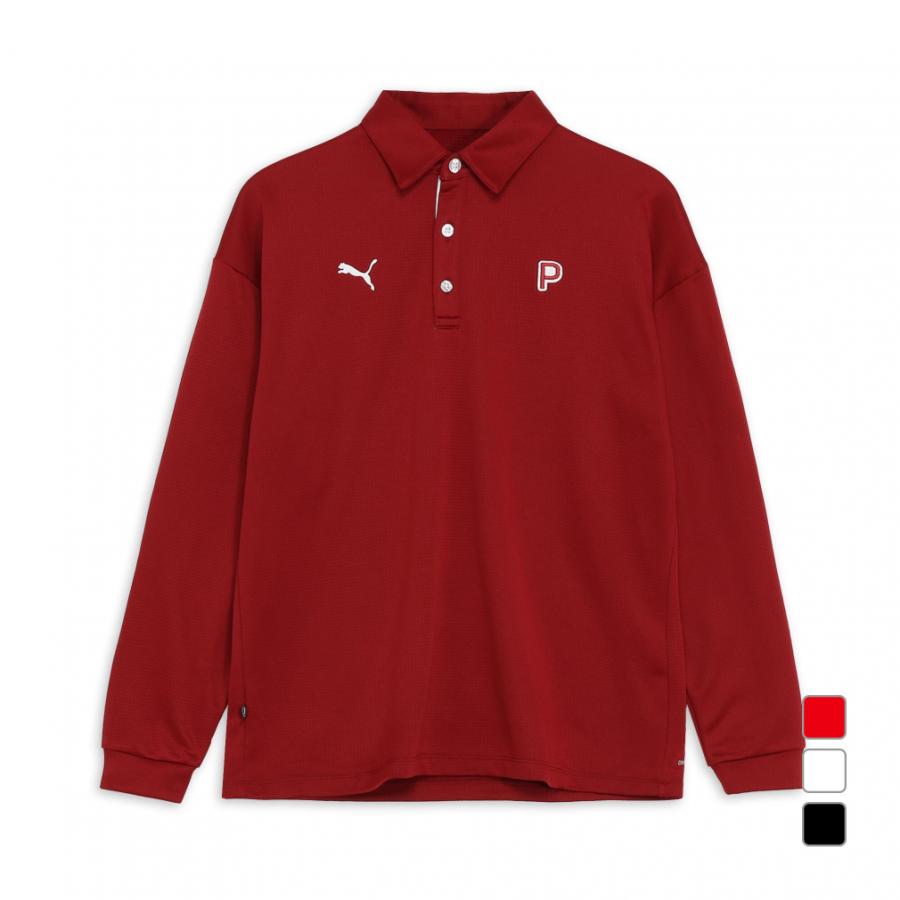 PUMA（プーマ） ゴルフウェア 長袖シャツ 秋 冬 PC ストレッチウラ