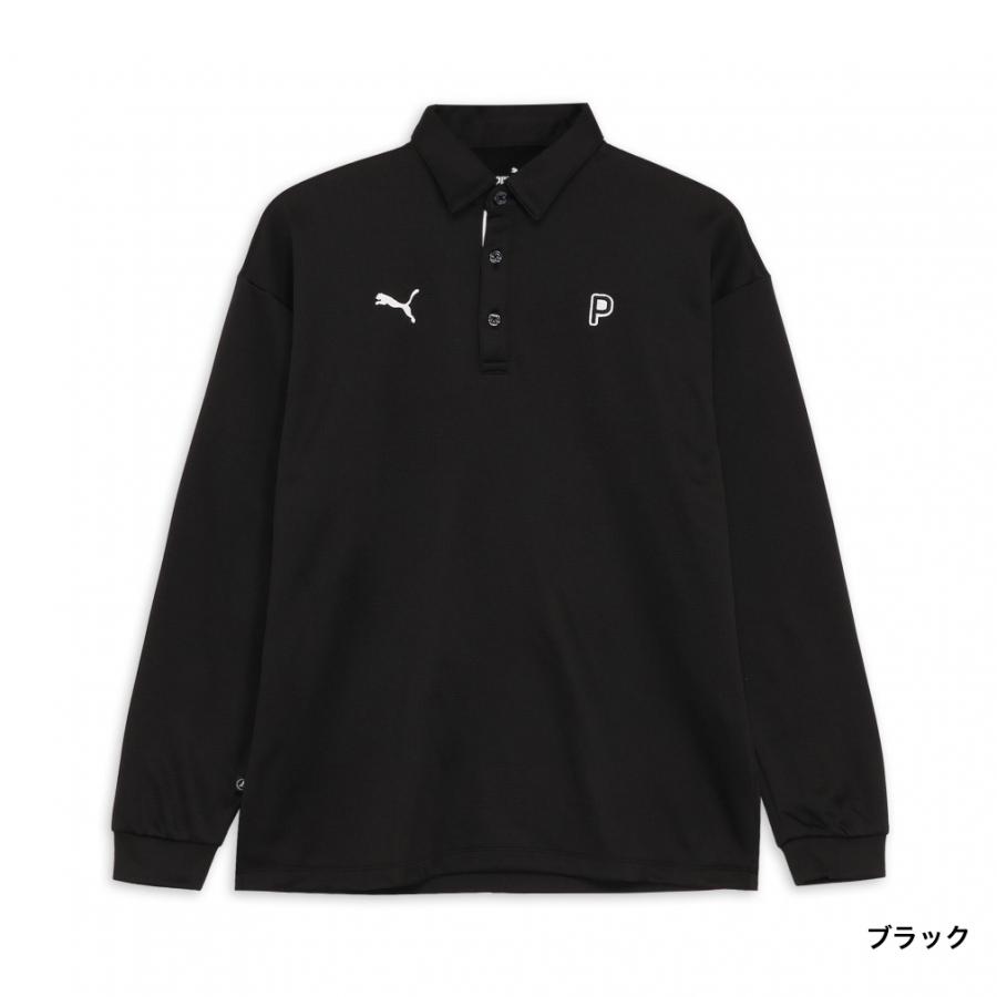 PUMA（プーマ） ゴルフウェア 長袖シャツ 秋 冬 PC ストレッチウラ