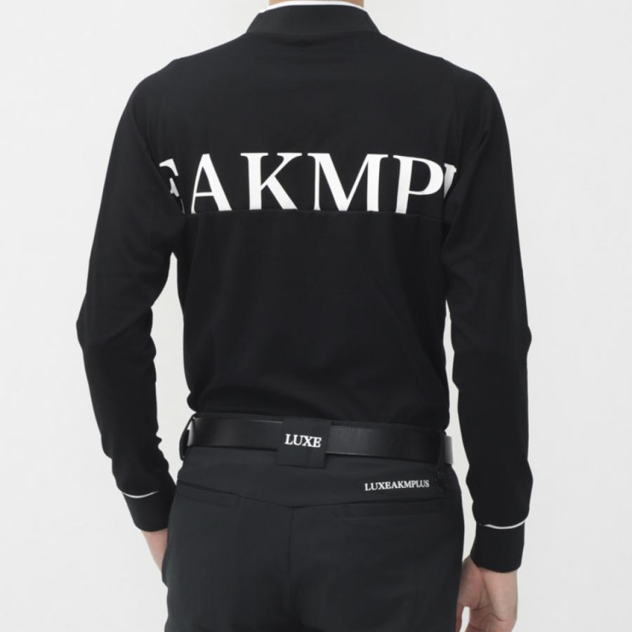 リュクスエイケイエムプラス ゴルフウェア 長袖シャツ 秋 冬 CHEST