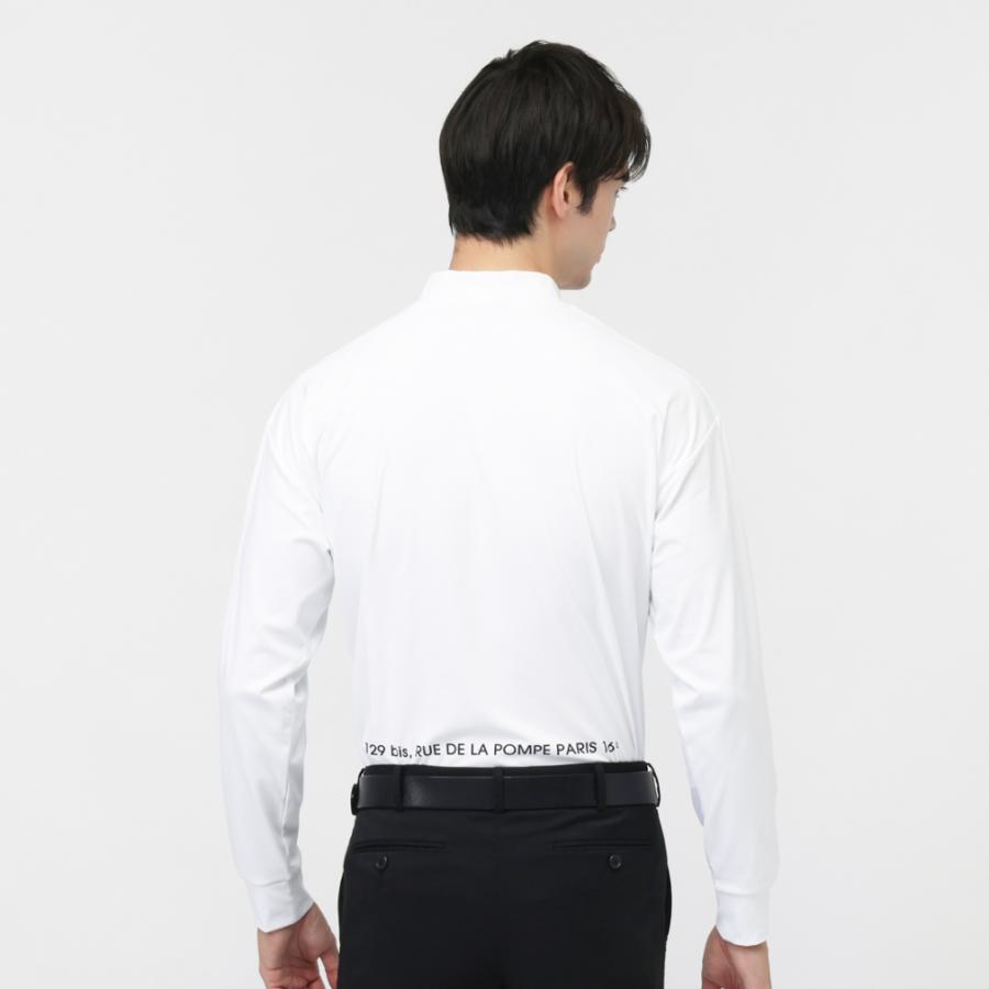 メンズウェア RENOMA GOLF BASIC LOGO MOCKNECK LS M RENOMA GOLF