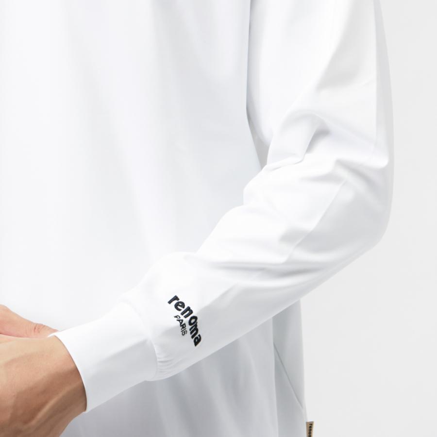 レノマ ゴルフウェア 長袖シャツ 秋 冬 BASIC LOGO MOCKNECK T LS RGRC