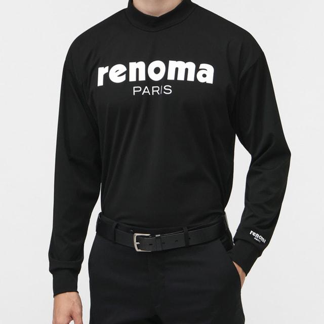 レノマ ゴルフウェア 長袖シャツ 秋 冬 BASIC LOGO MOCKNECK T LS RGRC