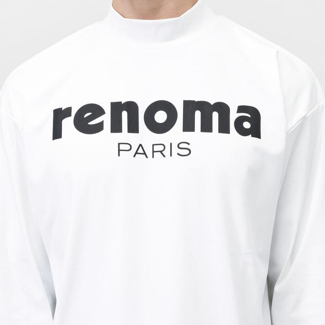 レノマ ゴルフウェア 長袖シャツ 秋 冬 BASIC LOGO MOCKNECK T LS RGRC