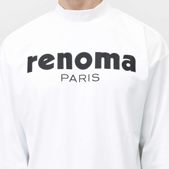 レノマ ゴルフウェア 長袖シャツ 秋 冬 BASIC LOGO MOCKNECK T LS RGRC