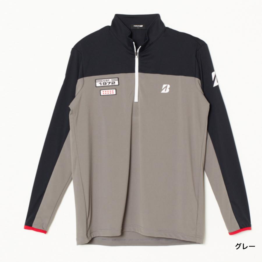 ブリヂストン ゴルフウェア 秋 冬 長袖シャツ TOUR B SGMM2F 吸汗速乾 UVカット メンズ BRIDGESTONE|alpen-group|05