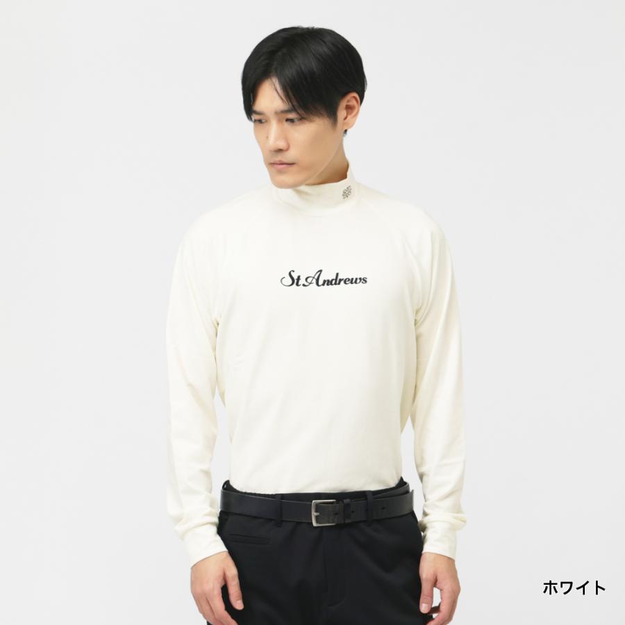 St ANDREWS セントアンドリュース ゴルフウェア 長袖シャツ 秋 冬