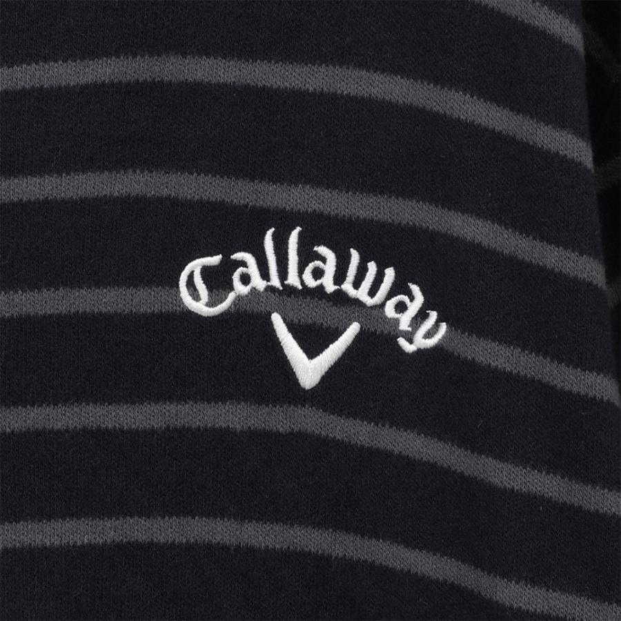 Callaway（キャロウェイ） ゴルフウェア 長袖シャツ 秋 冬 ボーダー表