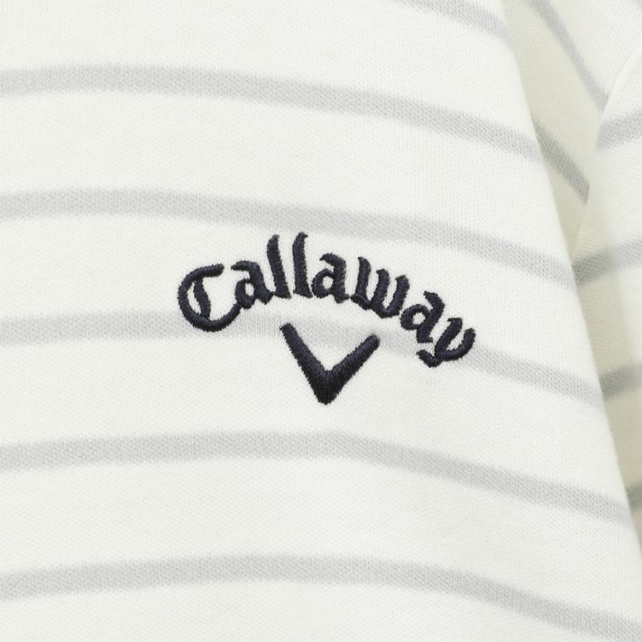 Callaway（キャロウェイ） ゴルフウェア 長袖シャツ 秋 冬 ボーダー表