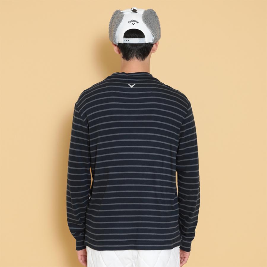 Callaway（キャロウェイ） ゴルフウェア 長袖シャツ 秋 冬 ボーダー表