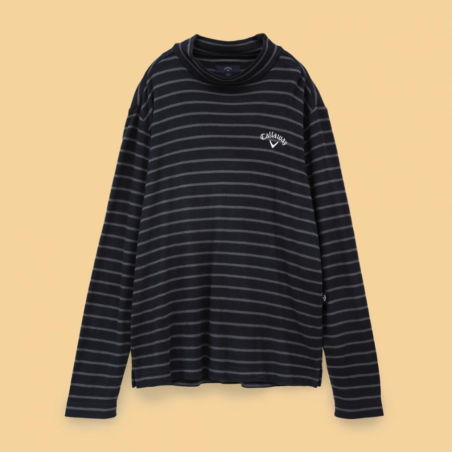 Callaway（キャロウェイ） ゴルフウェア 長袖シャツ 秋 冬 ボーダー表