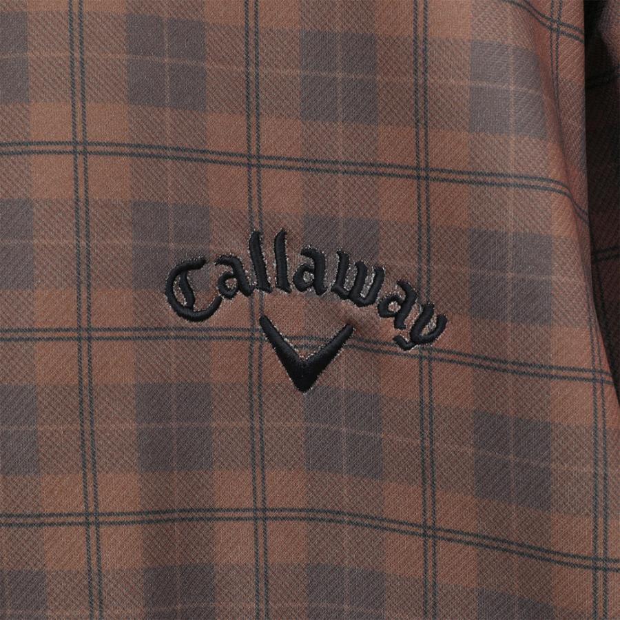 Callaway（キャロウェイ） ゴルフウェア 長袖シャツ 秋 冬 チェック