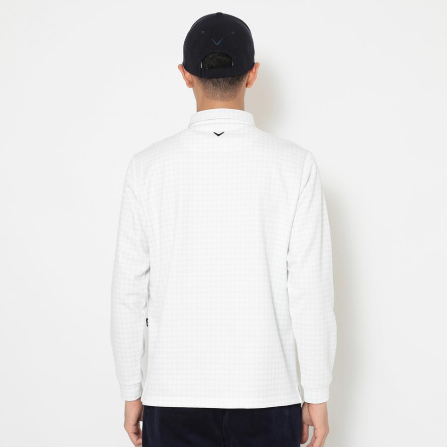 Callaway（キャロウェイ） ゴルフウェア 半袖シャツ 秋 冬 千鳥