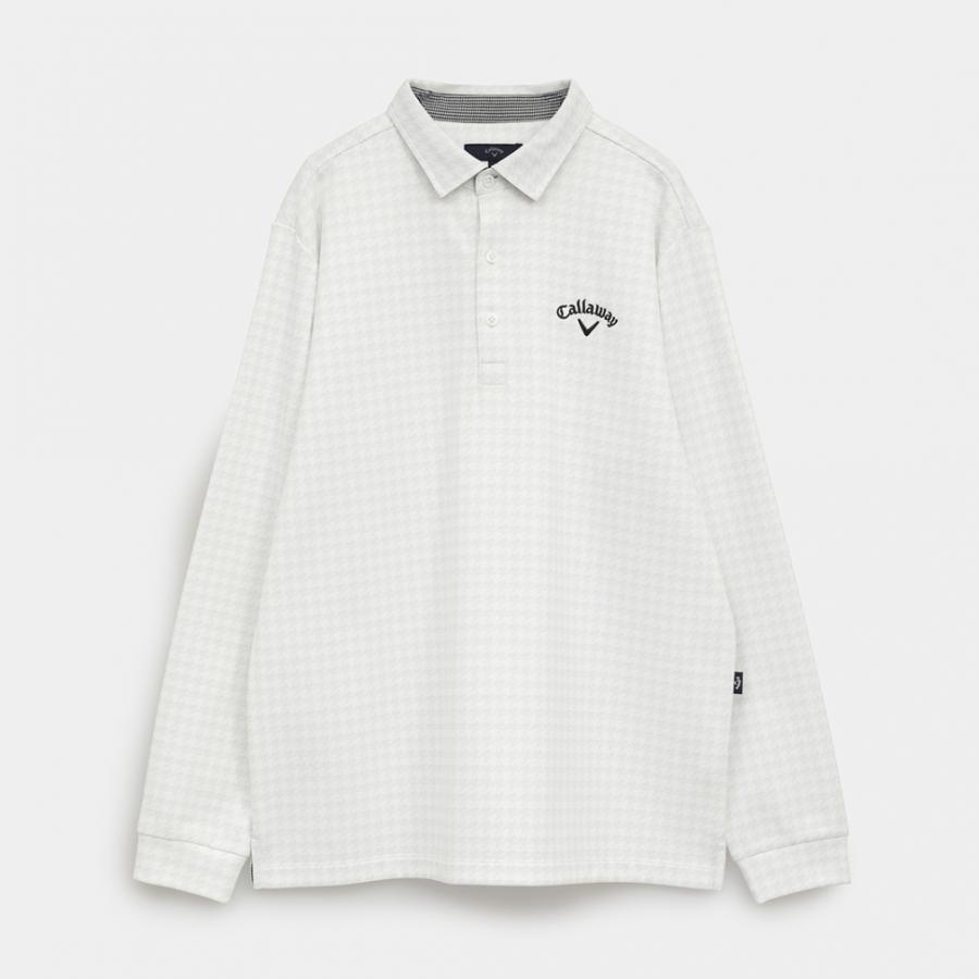 Callaway（キャロウェイ） ゴルフウェア 半袖シャツ 秋 冬 千鳥