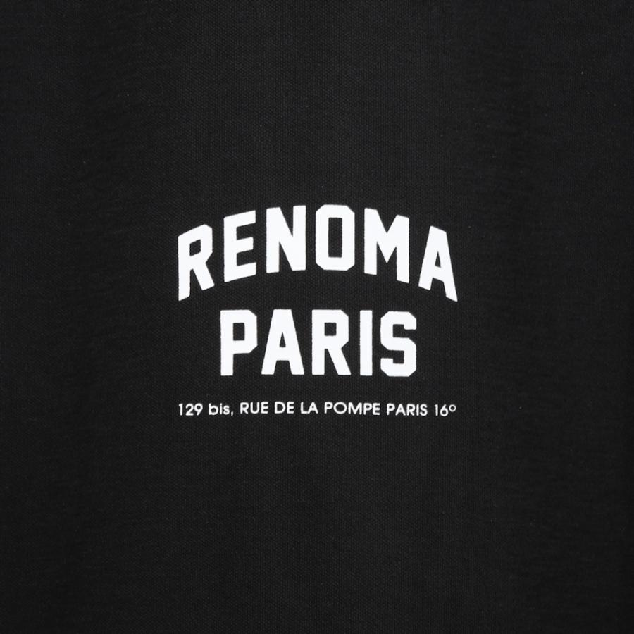 レノマ ゴルフウェア 長袖シャツ 秋 冬 BASIC COLLEGE LOGO MOCK NECK