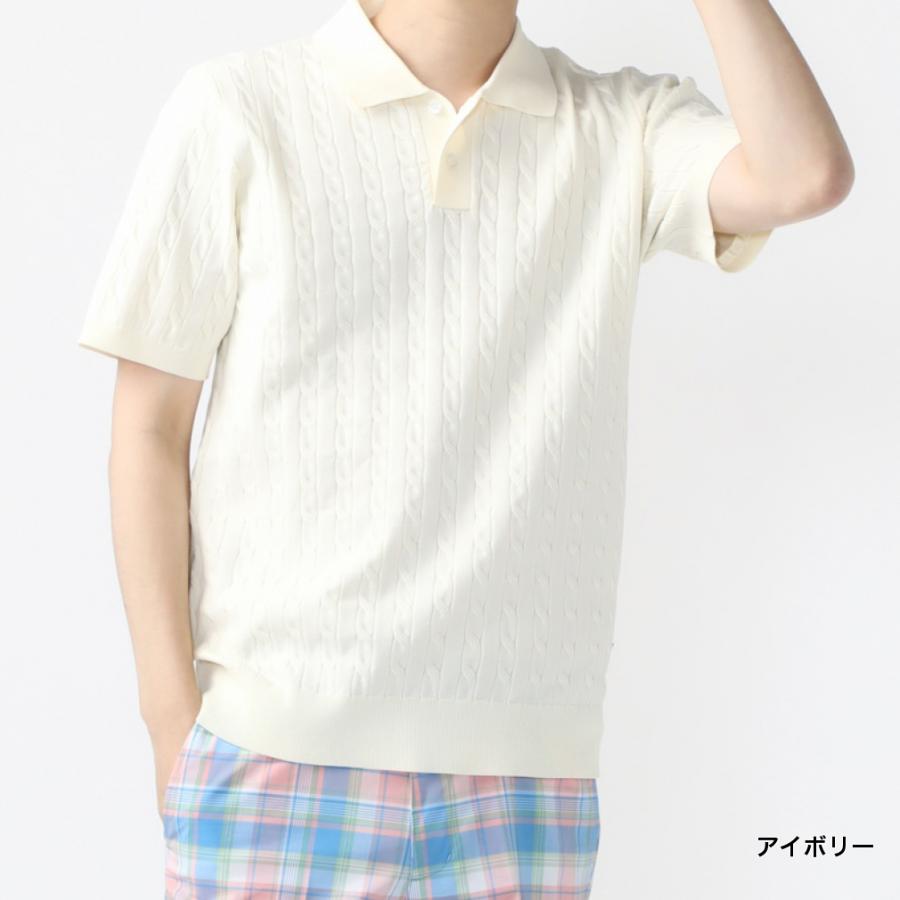 TIGORA（ティゴラ） ゴルフウェア 半袖シャツ 春 夏 ポリニット