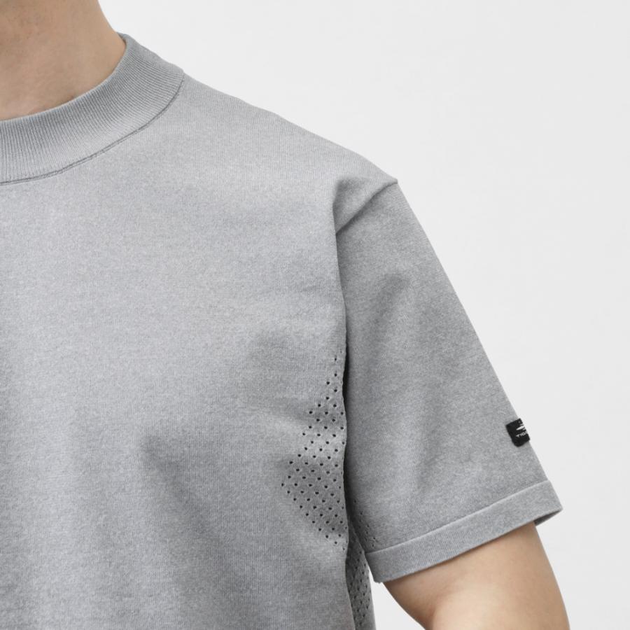 TIGORA（ティゴラ） ゴルフウェア 半袖シャツ 春 夏 ニット半袖モック