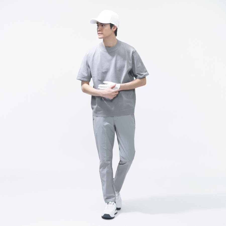 2枚セット TIGORA GOLF モックネック Tシャツ 2XL TIGORA（ティゴラ） ゴルフウェア 半袖シャツ 春 夏 モックネック半袖