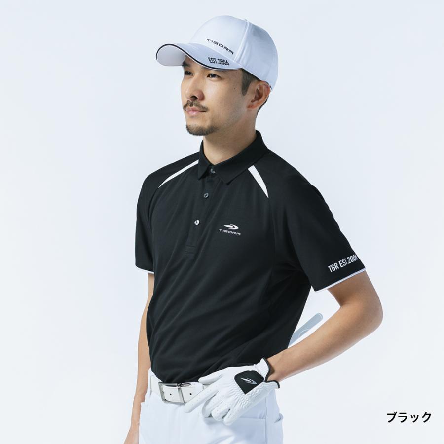 TIGORA（ティゴラ） ゴルフウェア 半袖シャツ 春 夏 遮熱UVカット
