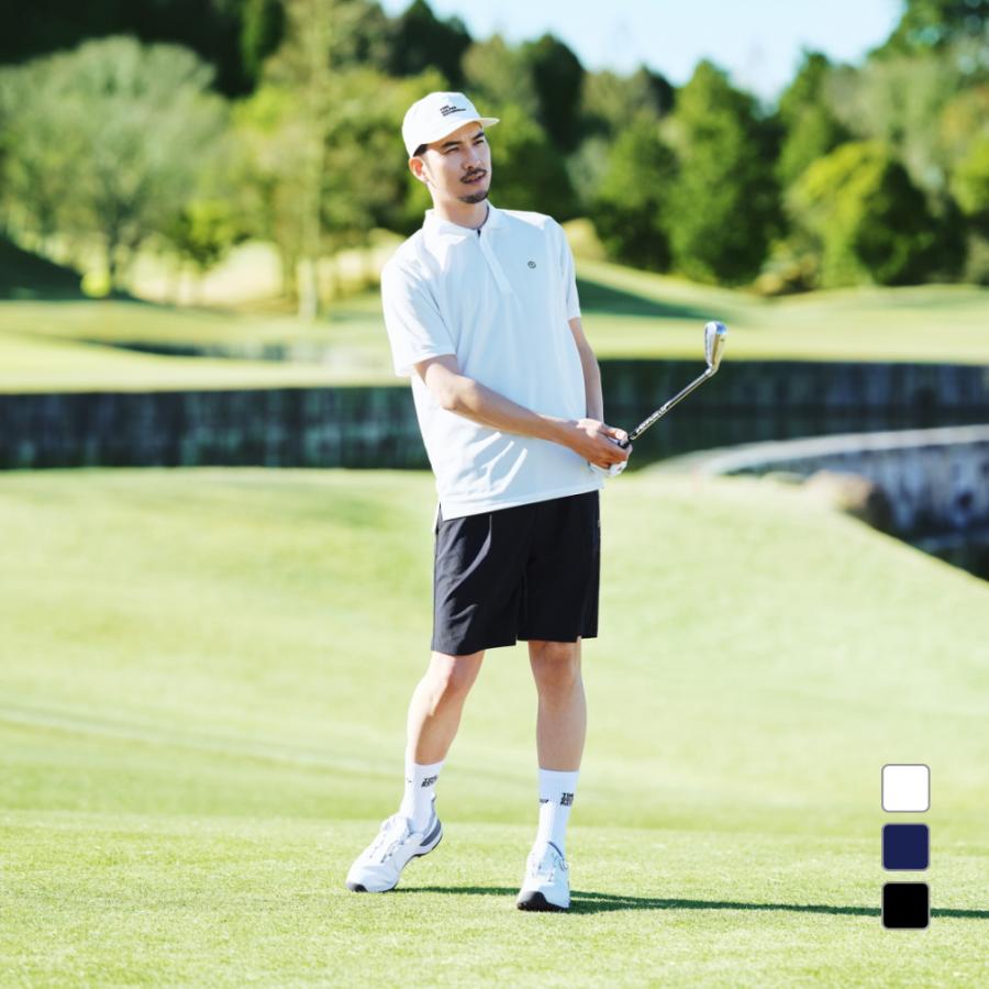 【美品】Club Haus ブラック ポロシャツゴルフウェア春夏男女兼用 Clubhaus × Callaway コラボポロシャツブラック Callaway × CLUBHAUS