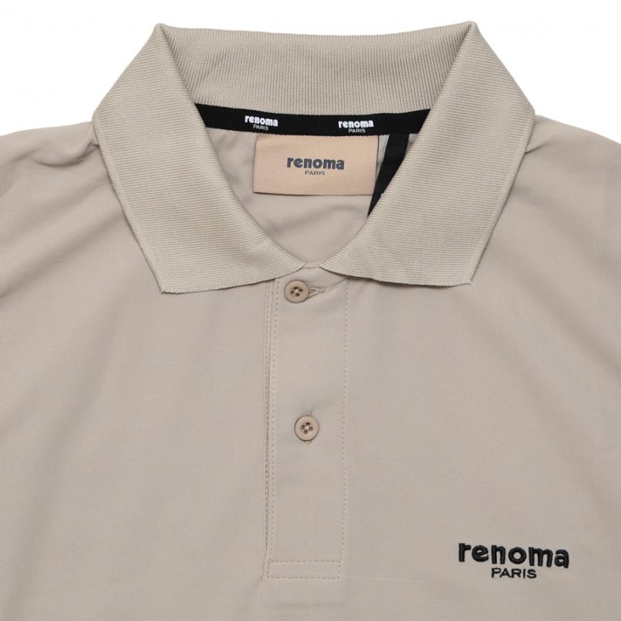 レノマ ゴルフウェア 半袖シャツ 春 夏 BACK LOGO POLO S/S-SP RG5106