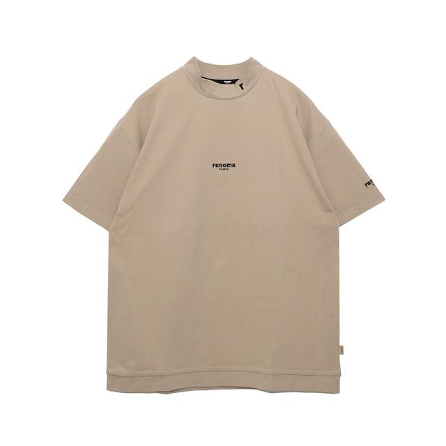 レノマ ゴルフウェア 半袖シャツ 春 夏 VERTICAL LOGO MOCK NECK S/S