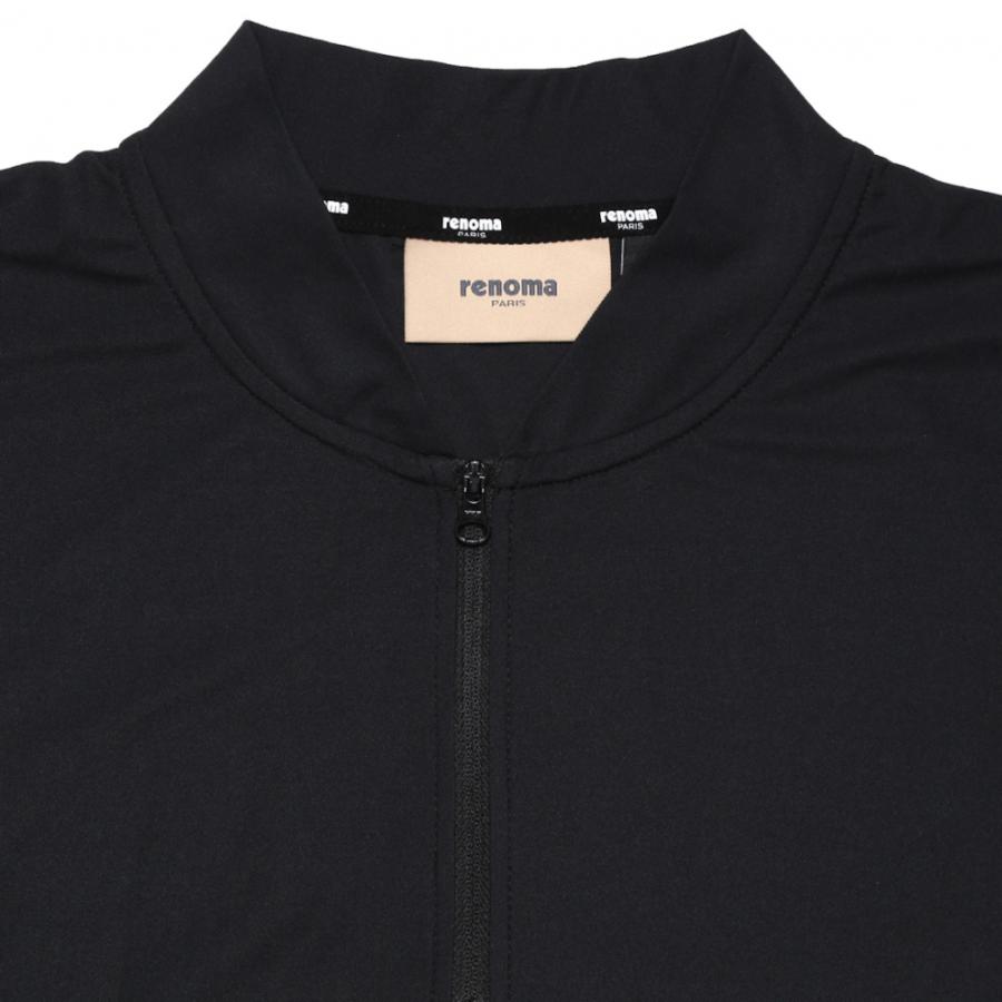 レノマ ゴルフウェア 半袖シャツ 春 夏 BACK LOGO HALF ZIP S/S-SP