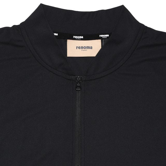 レノマ ゴルフウェア 半袖シャツ 春 夏 BACK LOGO HALF ZIP S/S-SP