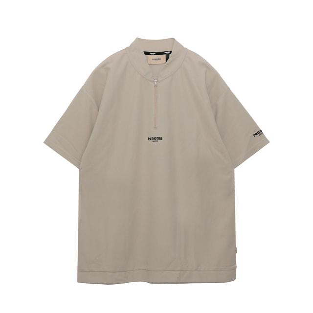 レノマ ゴルフウェア 半袖シャツ 春 夏 BACK LOGO HALF ZIP S/S-SP