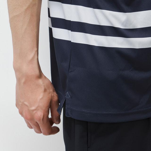 ブリーフィング ゴルフウェア 半袖シャツ 春 夏 MS PANEL STRIPE POLO