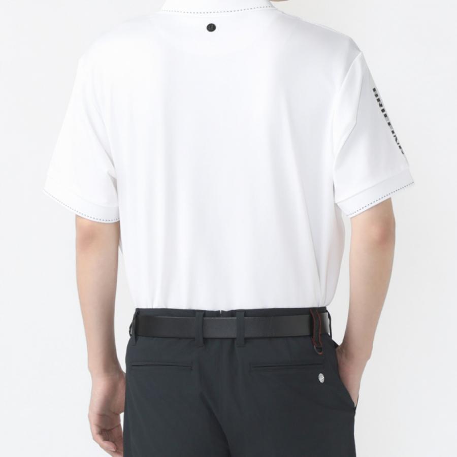 BRIEFING ポロシャツ XL ホワイト サイズ：XL BRIEFING GOLF ブリーフィング 2024年モデル 半袖