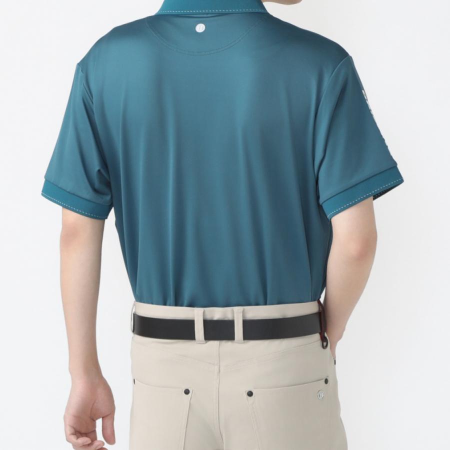 【美品】ブリーフィング　BRIEFING ポロシャツ　BRG241M49 ブリーフィング ゴルフウェア 半袖シャツ 春 夏 MS SLEEVE LOGO