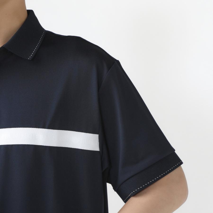 【美品】ブリーフィング　BRIEFING ポロシャツ　BRG241M49 ブリーフィング ゴルフウェア 半袖シャツ 春 夏 MS SLEEVE LOGO