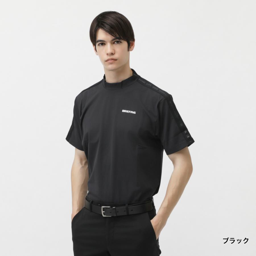 ブリーフィング ゴルフウェア 半袖シャツ 春 夏 MS LOGO LINE ブリーフィング ゴルフウェア 半袖シャツ 春 夏 MS LOGO LINE