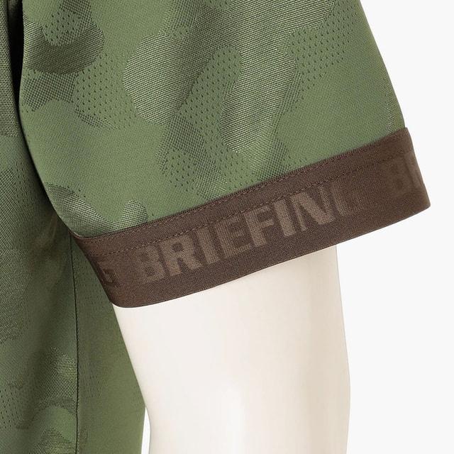 ブリーフィング ゴルフウェア 半袖シャツ 春 夏 MS CAMO JQ POLO RF