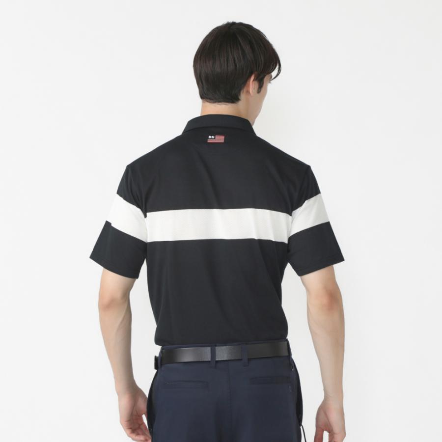 ブリーフィング ゴルフウェア 半袖シャツ 春 夏 MS PANEL MESH SHIRT 