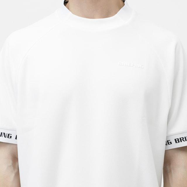 ブリーフィング ゴルフウェア 半袖シャツ 春 夏 MS NECK LOGO HIGHNECK