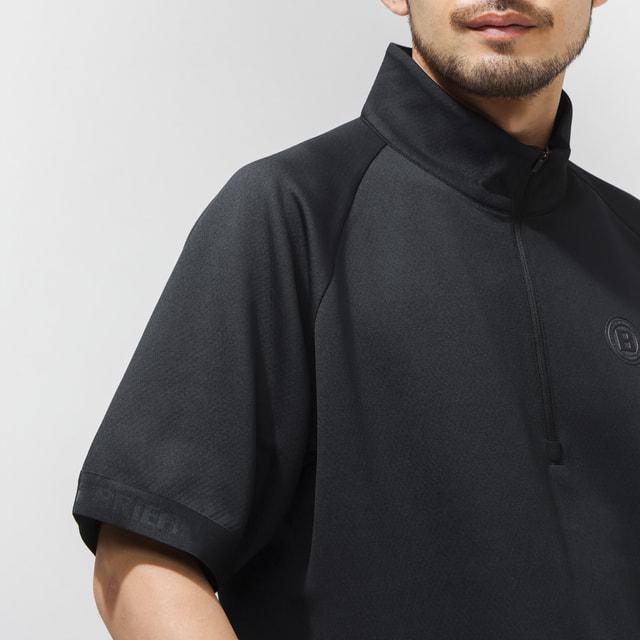 ブリーフィング ゴルフウェア 半袖シャツ 春 夏 CE MS MESH HALFZIP