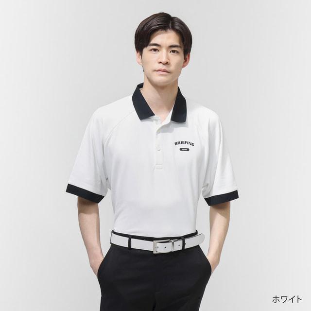 ブリーフィング ゴルフウェア 半袖シャツ 春 夏 MS COLLEGE LOGO SHIRT