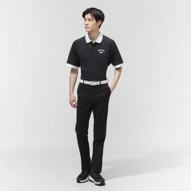 ブリーフィング ゴルフウェア 半袖シャツ 春 夏 MS COLLEGE LOGO SHIRT