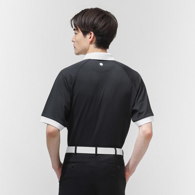 ブリーフィング ゴルフウェア 半袖シャツ 春 夏 MS COLLEGE LOGO SHIRT