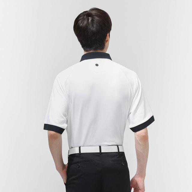 ブリーフィング ゴルフウェア 半袖シャツ 春 夏 MS COLLEGE LOGO SHIRT
